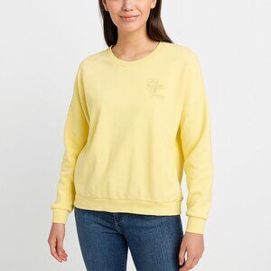 Secret Treasures Plus Size Women's No Bad Days Yellow Long Sleeve Top Size 2X